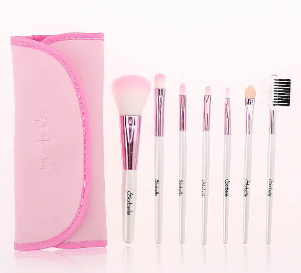 pink mini brush set