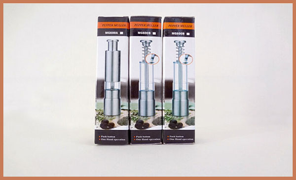 innovative products salt & pepper grinder for import
