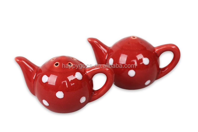 cute ceramic salt and pepper canister