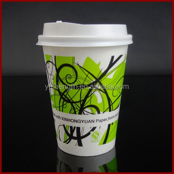 高品質のコーヒーの紙コップ使い捨て低いmoq/コーヒー紙コップ問屋・仕入れ・卸・卸売り