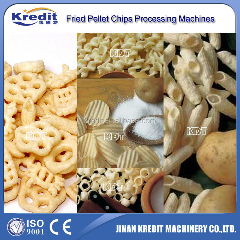 Automatic Fried Potato Chips Snack Production Line
