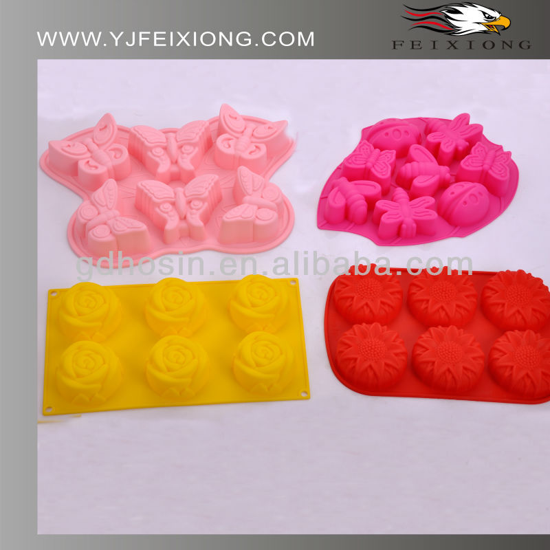 Popular silicone molds for cake and chocolate
