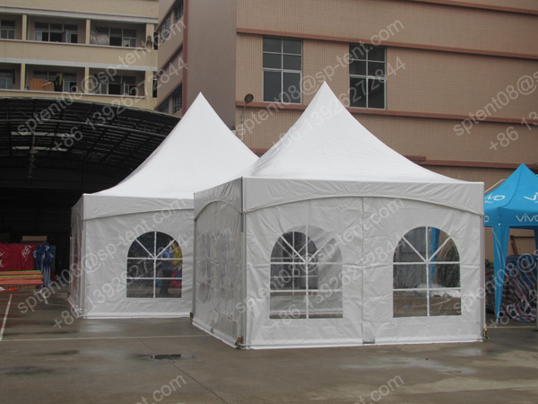 テンションキャノピー6x6mで赤と黒の結婚式のためのイベント仕入れ・メーカー・工場