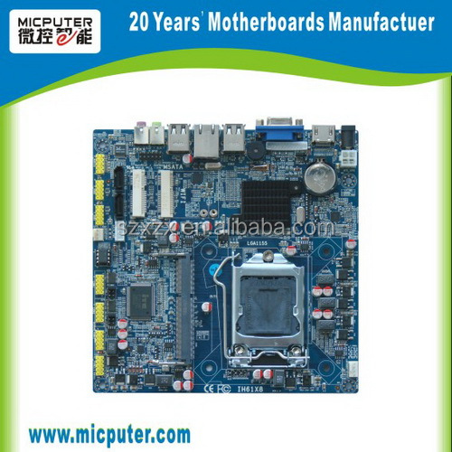 インテルh61lga1155インテルcpu用マザーボードのメインボード、 ddr3ミニitxマザーボード問屋・仕入れ・卸・卸売り