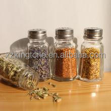 2014 hot sale black pepper/salt/aginomoto glass bottle