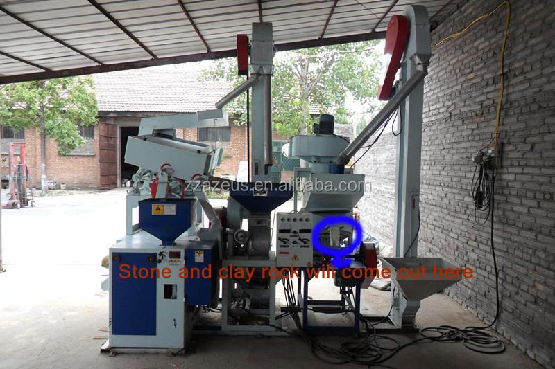 Automatic complete set combined rice mill machine for sale