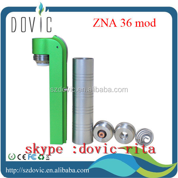 2014 tobeco newest e cig product zna 36 mod clone 5w-36w ZNA 36