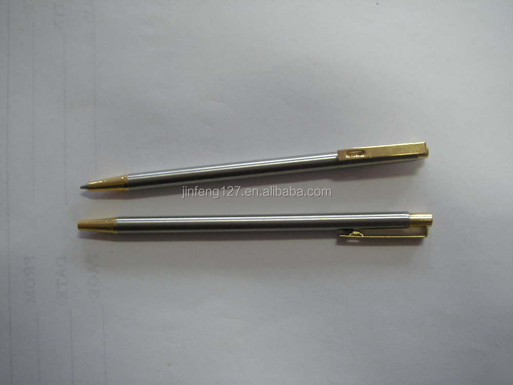 steel-slim-short-ball-pen-buy-pocket-pen-notebook-pen-metal-slim