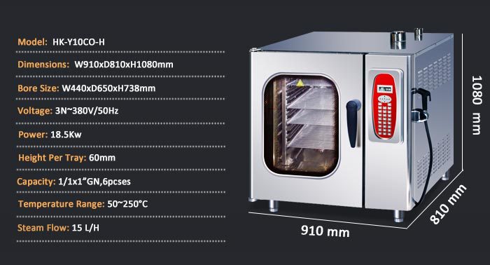 Horno Eléctrico 10 Bandejas – Equipos para la Industria Alimenticia