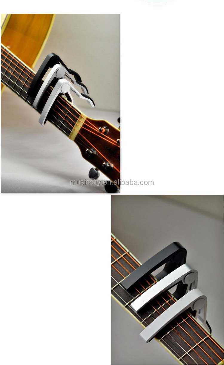 金属アルミニウム合金安いギターのカポの楽器ギターの指板の転置ウクレレ仕入れ・メーカー・工場