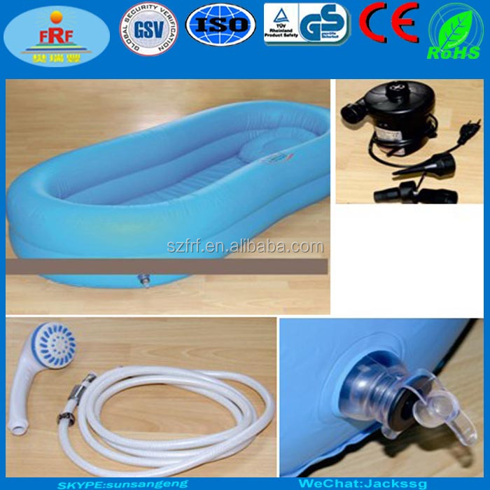 Inflatable Patients Bed Bath Tub,Hospital Inflatable Medical Bath Pool