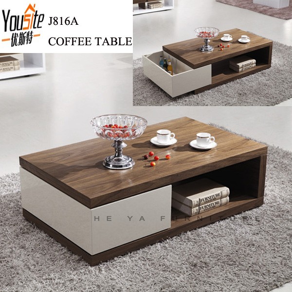 木製ソファ セット の デザイン中国茶テーブル回転可能な コーヒー テーブル ブラウン仕入れ・メーカー・工場