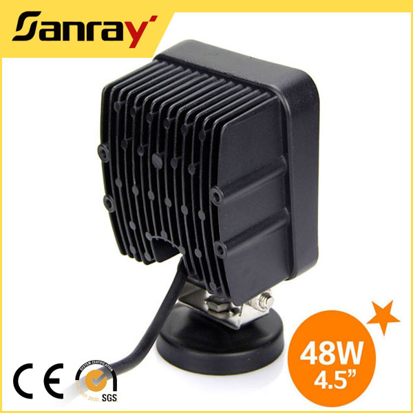 Heavy Duty bridgelux led driving light , Long Working Time Multifunctional 48w LED Work Light