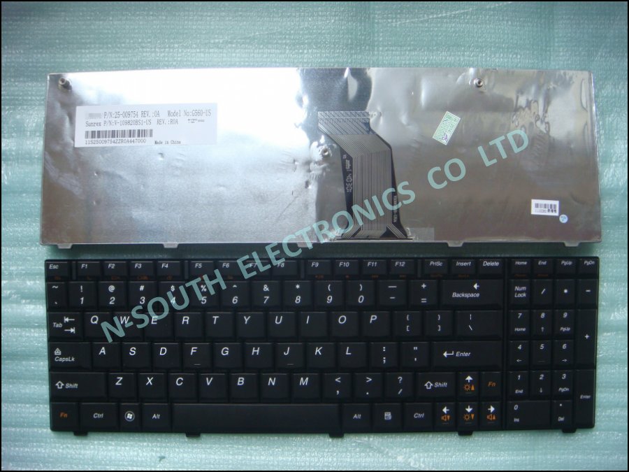 ブランドの新しいレノボ用g560g565内部キーボードノートブックのキーパッド黒問屋・仕入れ・卸・卸売り