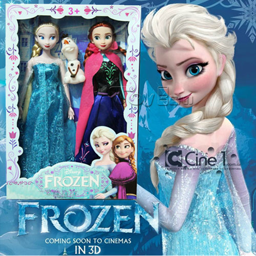 冷凍の人形のおもちゃアンナ輝きプリンセスと魔法の持つ人形diyエルザ冷凍長い髪問屋・仕入れ・卸・卸売り