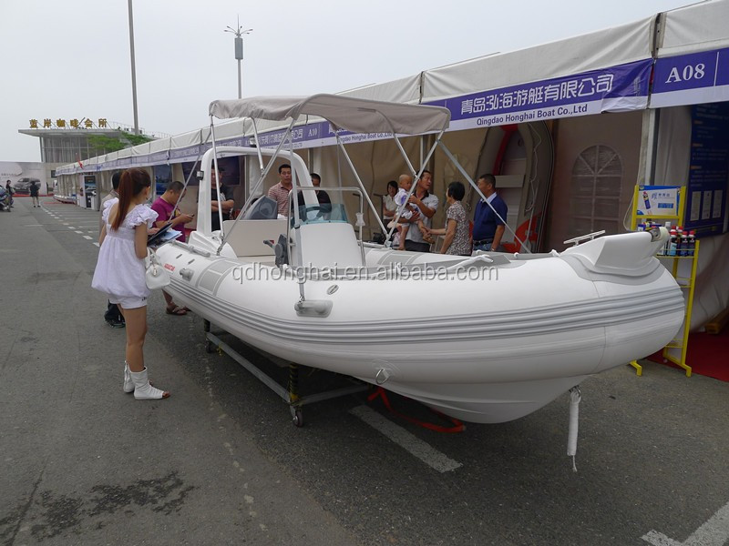 NOUVEAU rib520 bateau militaire pas cher en fiber de verre vague bateau à vendre