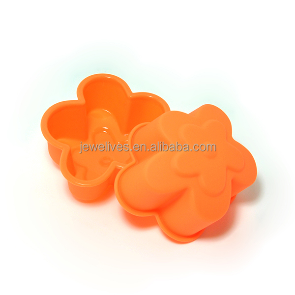 Reusable round shape FDA silicone muffin cake cups