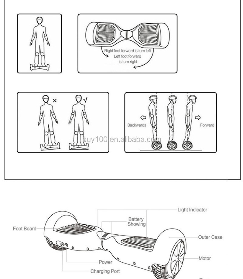 Nextarboard goden色電気バランス ボード スマート自己バランス スクーター 2 ホイール漂流スケート ボード seft の バランス スクーター仕入れ・メーカー・工場