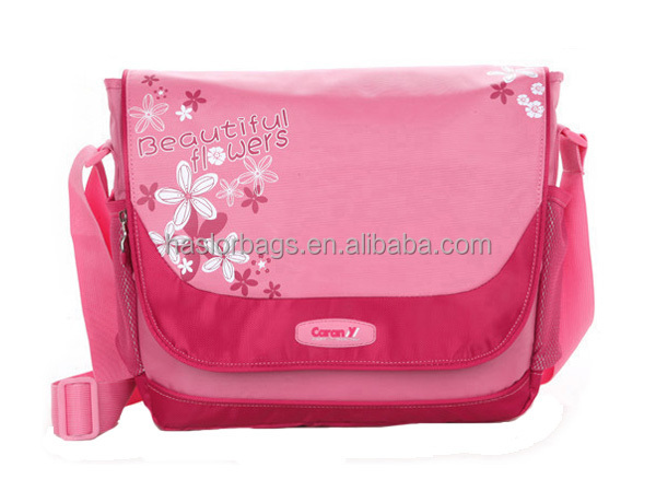 New Design Fashion Polyester Shoulder Strap School Bag, Shoulder belt Messenger bag