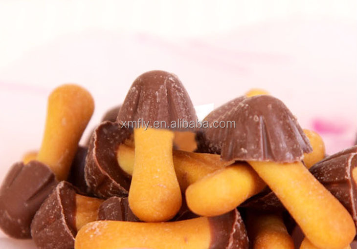 Chocolate Stick Biscuit Mushroom Shape Candy