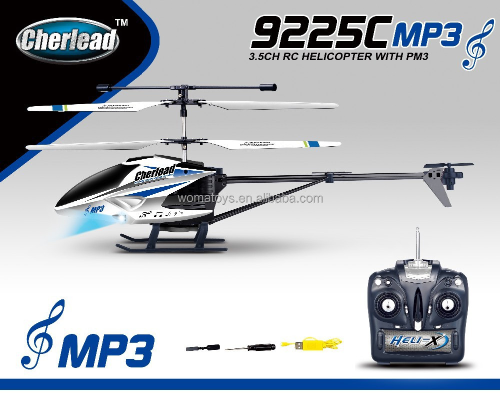 5ch rc helicopter with mp3 music