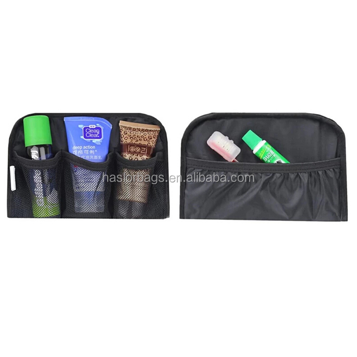 Trendy cosmetic travel wash bag with handle