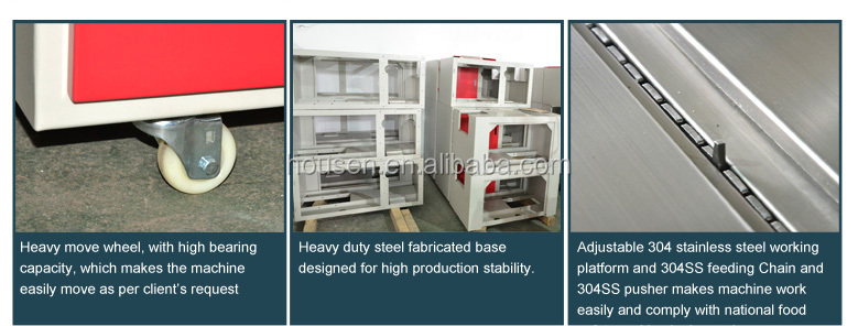 Automatic high speed dark chocolate packaging machine with CE certification