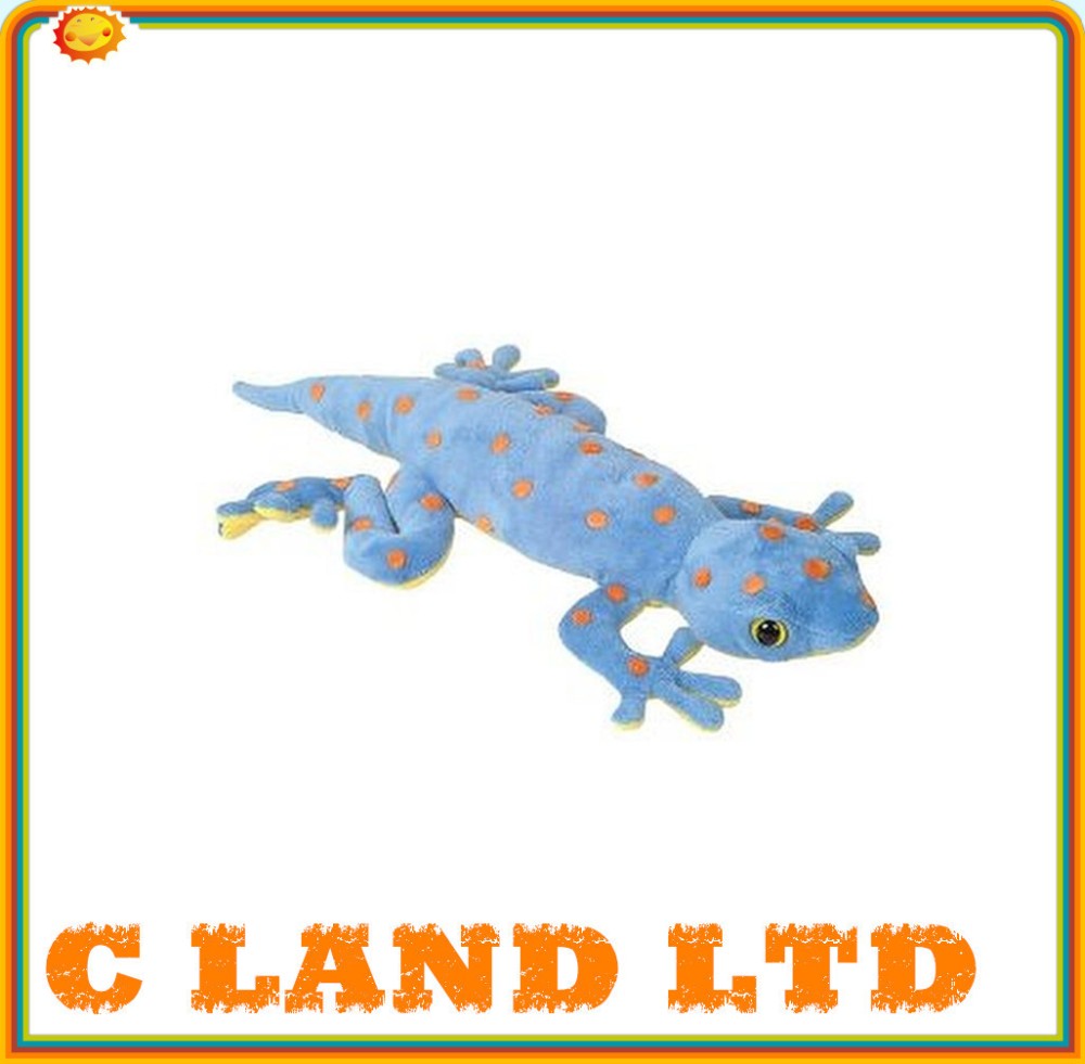 frozen gecko stuffed animal