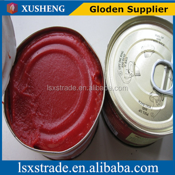 Drum Tomato Paste with Brix 28-30% 30-32% 36-38%(B)