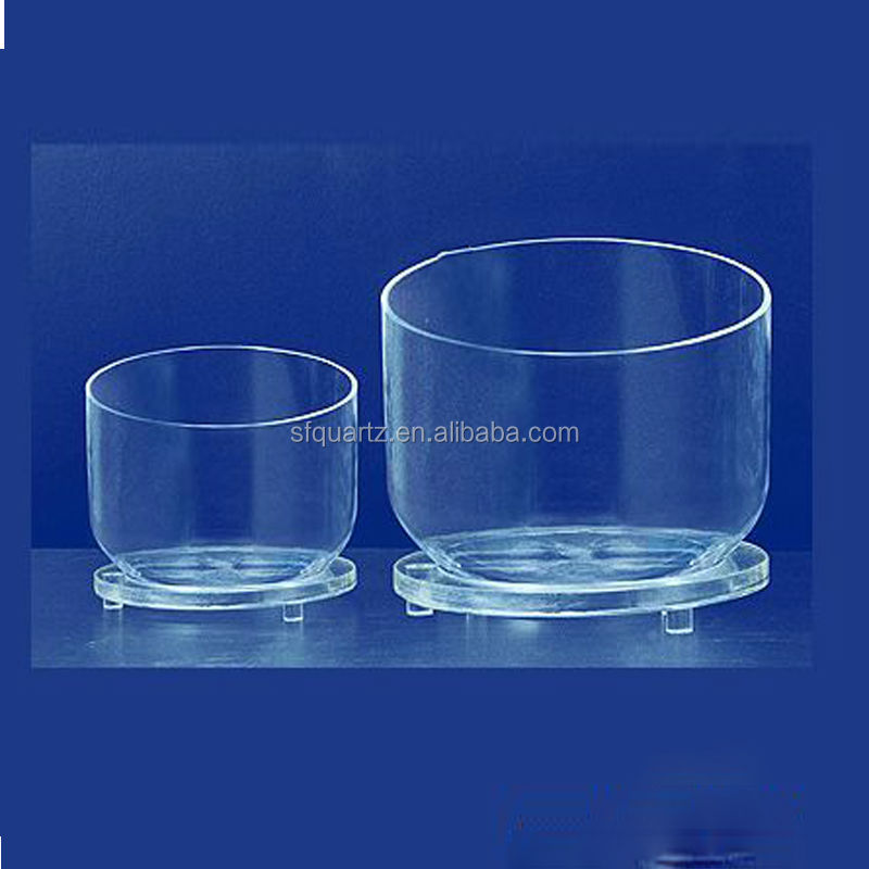 Clear quartz crucible with closing lid high quality問屋・仕入れ・卸・卸売り
