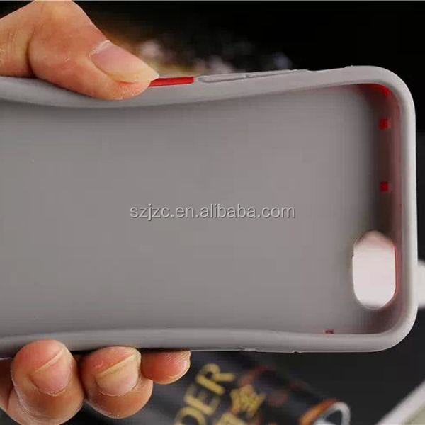 売れ筋hightの質の高い製品の携帯電話ケース用バンパーiphone6付きデュアルカラー、 tpu+aluminum6ケースiphone用問屋・仕入れ・卸・卸売り
