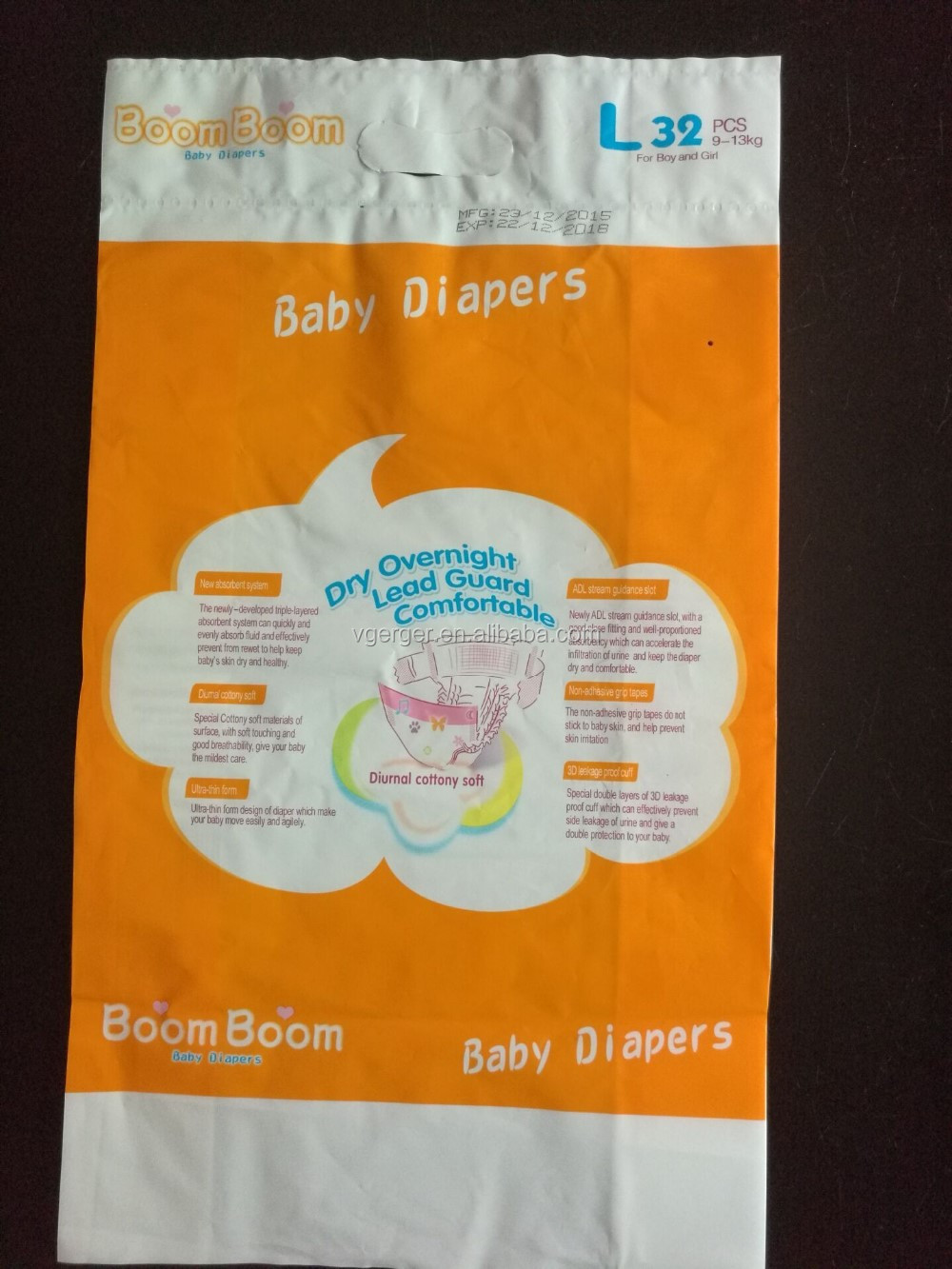 Vger卸売oem工場価格使い捨て赤ちゃんのおむつ良い品質赤ん坊daiper 問屋・仕入れ・卸・卸売り