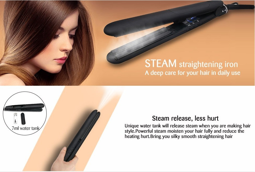 2019 Top 10 Rated Best Steam Hair Straightener For Serious Curly