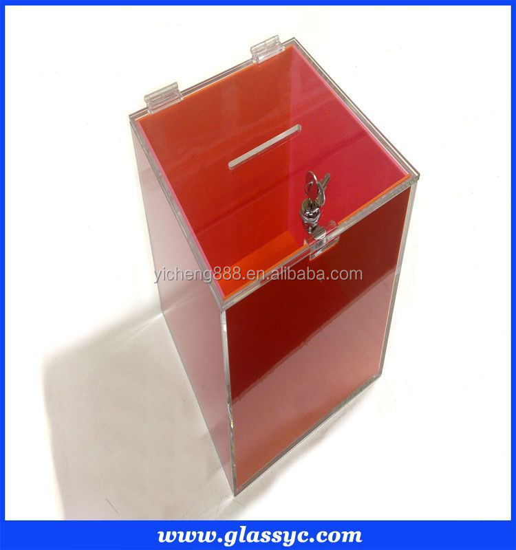 カスタム透明な透明なアクリルディスプレイケース、 小アクリル収納ボックス仕入れ・メーカー・工場