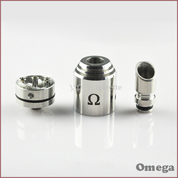 Popular mechanical omega mod rebuildable 26650 black omega atomizer