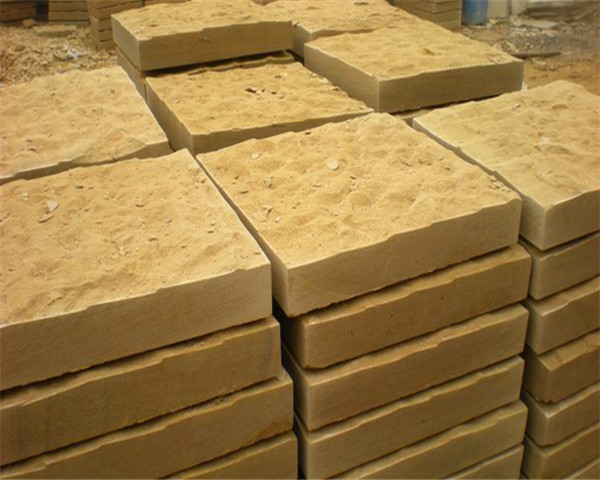 中国スプリット黄色砂岩の床タイルを舗装するための 問屋・仕入れ・卸・卸売り