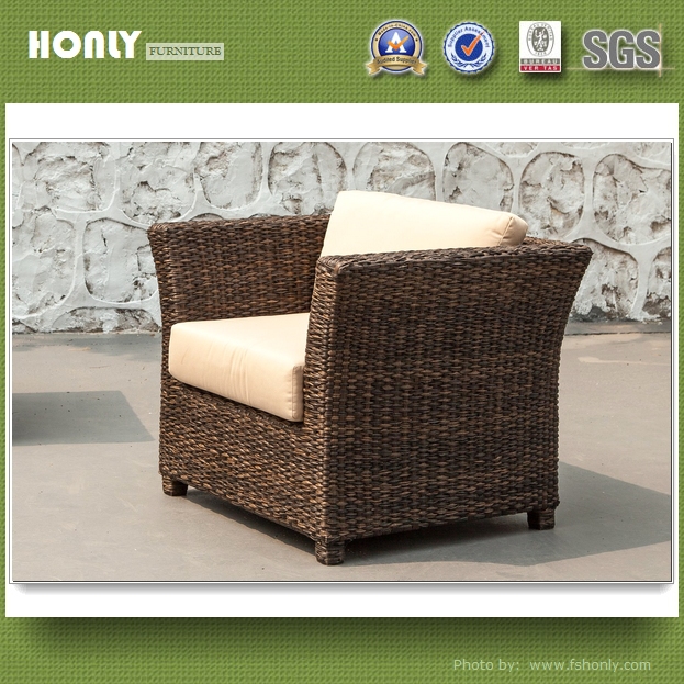 Leisure synthetic rattan sofa set aluminum frame garden magic rattan sofa sets