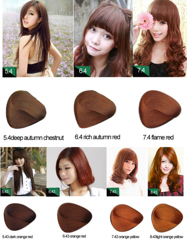 Natural Cover Gray Hair Colors Organic Hair Color Hair Dye Cream