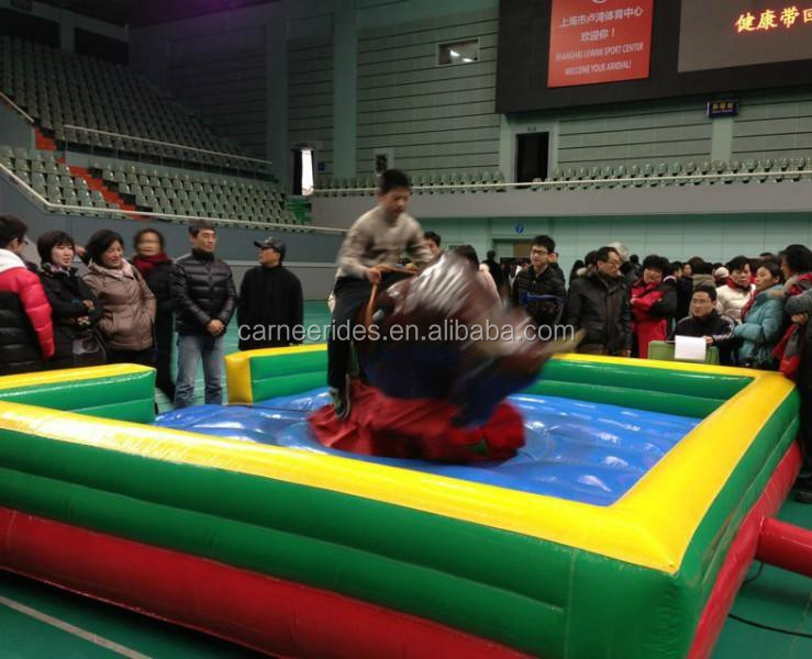 Sale inflatable bull riding bouncer for children
