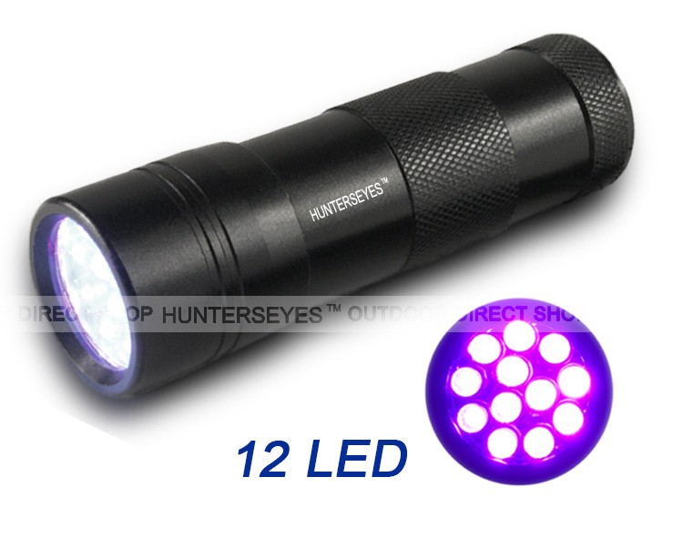 高品質最高の価格12 led uv懐中電灯で3 * aaa乾電池 バッテリー用ペット尿検出器uv懐中電灯12 ledブラックライトD09UV仕入れ・メーカー・工場