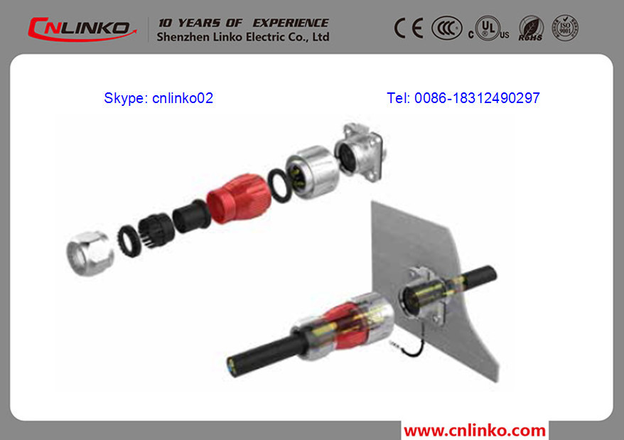 led用、 舞台照明、 耐候性、 電気コネクタ防水コネクタ自動車用ワイヤーip67コンセント仕入れ・メーカー・工場