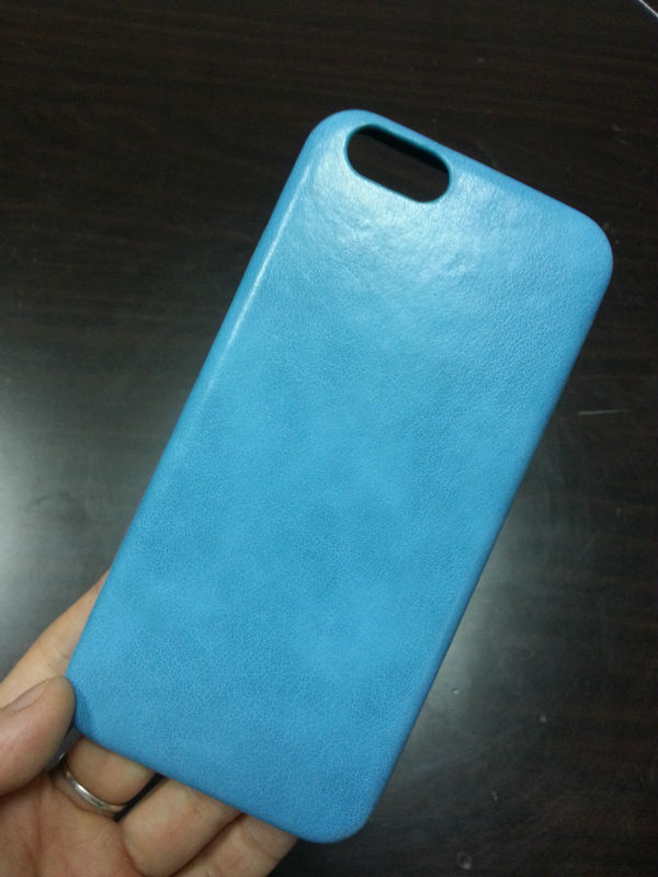 Puレザーコーティングに触れるファクトリーカスタムソフトtpuの皮カバーケースiphone用6/6plus仕入れ・メーカー・工場