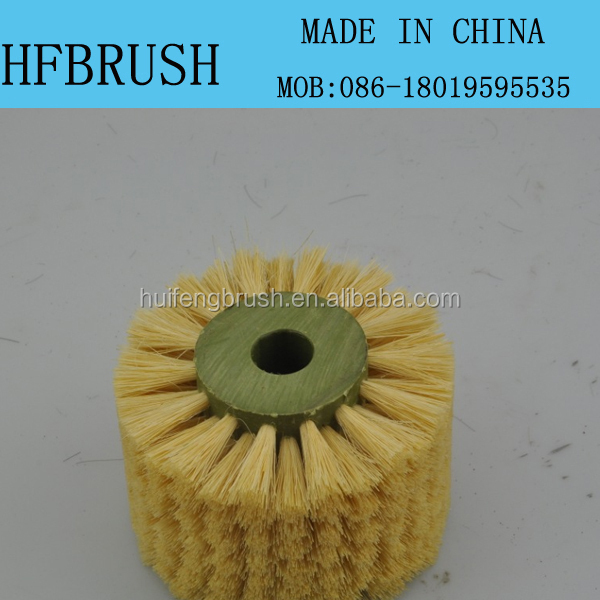 sisal roller brush for polishing machine