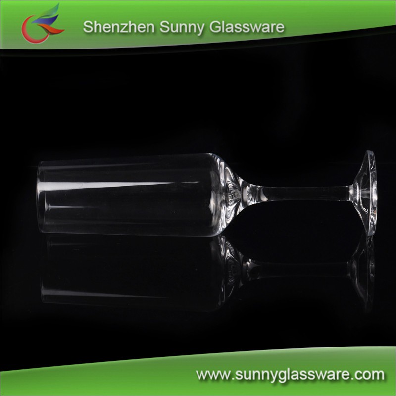 Luxury wine glass wedding champagne flute in glass