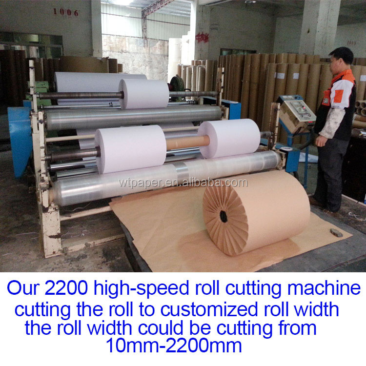 アリババ中国工場201580gsm白いクラフト紙の買い物袋のために仕入れ・メーカー・工場