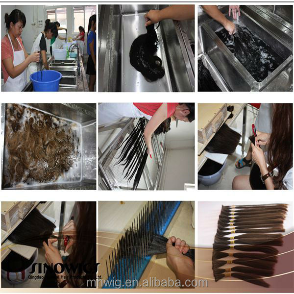 高品質の実もつれ自由なブラジルの緩い深い波の髪織り問屋・仕入れ・卸・卸売り
