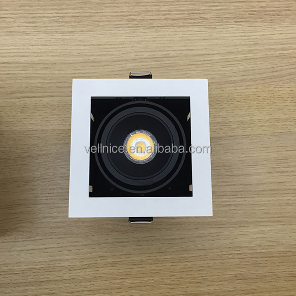 Cobled7w10w15w正方形の埋め込み式ダウンライトレンタル用の/部門/ホテル/franfhiser3b0080ショア仕入れ・メーカー・工場
