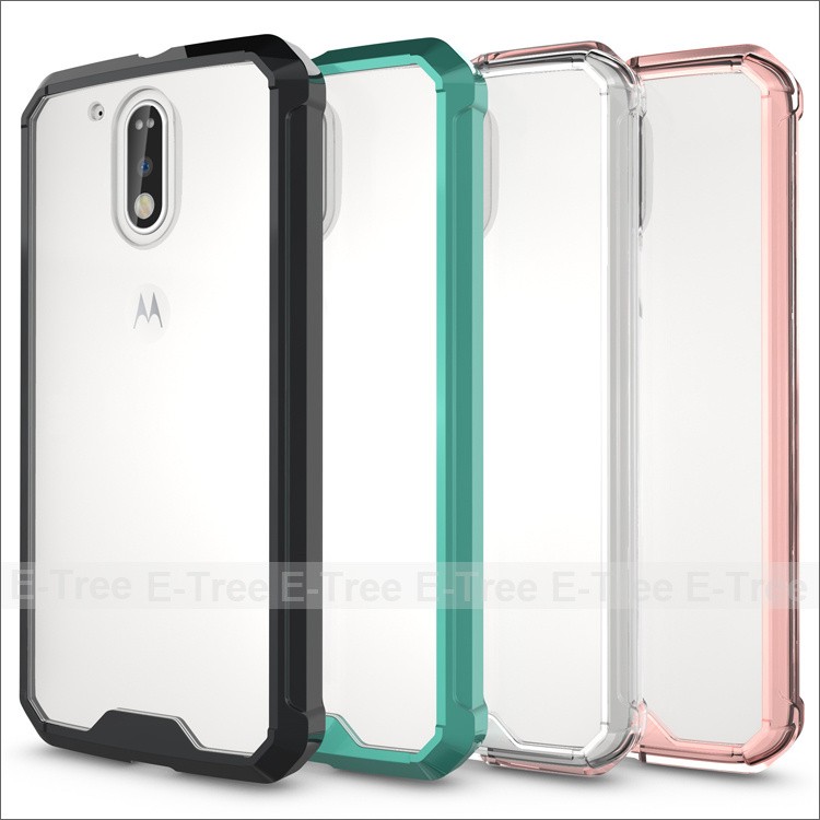 soft TPU phone back cover case for Motorola G4 Plus