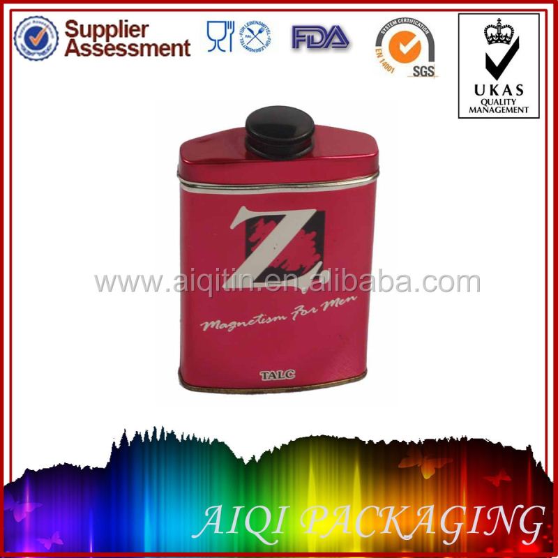 2014 newest hot selling mushroom shape tin can