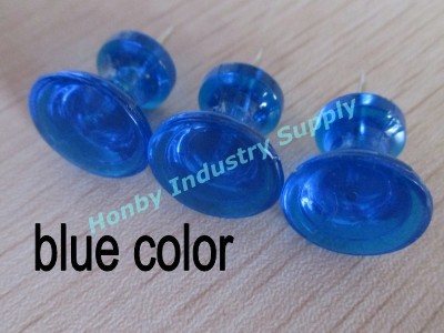 オフィスサプライ15mm*25mm青い色の大型プラスチック製のヘッドプッシュピン問屋・仕入れ・卸・卸売り